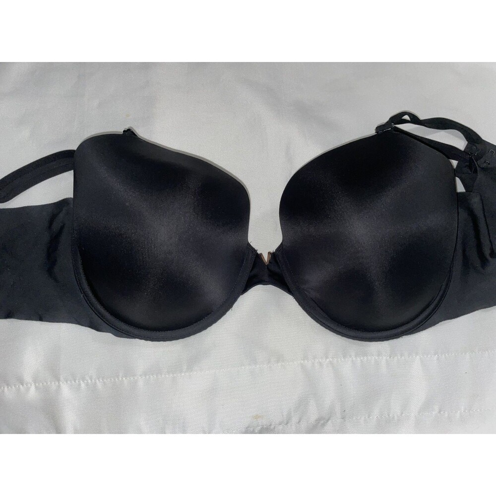 Victoria’s Secret 36DDD bra Lined perfect coverage black smooth